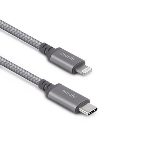 Moshi USB-C Till Lightning Kabel 1.2m - Grå