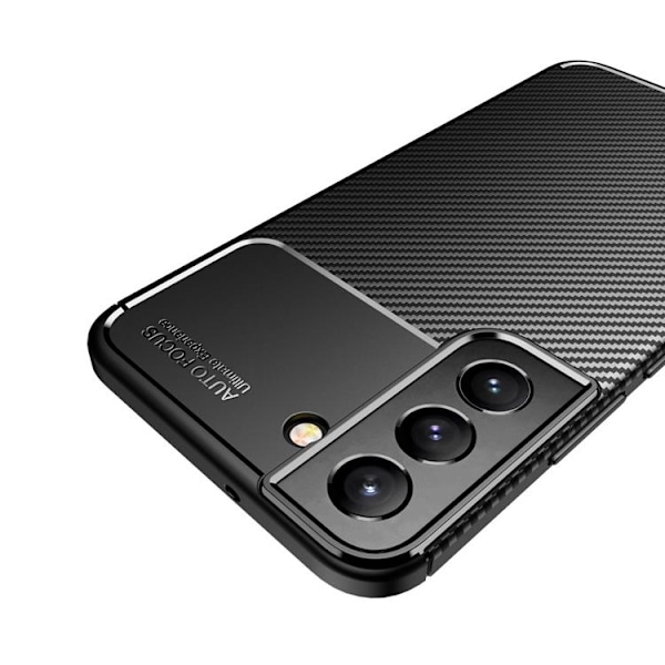 Carbon Fiber Skal Galaxy S22 Plus 5G - Svart Svart
