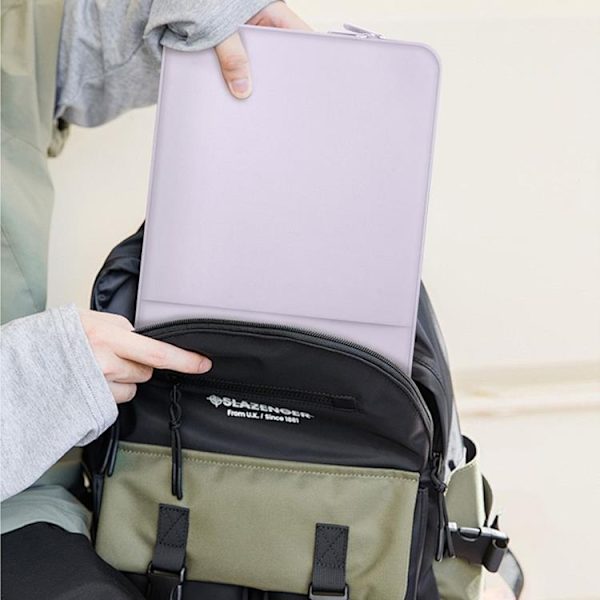 Tech-Protect Datorfodral 15-16" Neopren - Mauve Lila