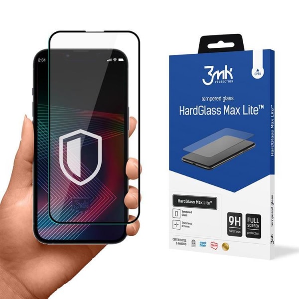 3mk iPhone 14 Plus/13 Pro Max Härdat Glas Skärmskydd Max Lite