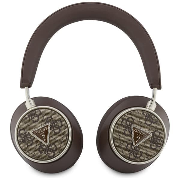 Guess Over-Ear Hovedtelefoner ENC Bluetooth 4G Trekantlogo - Brun Brun