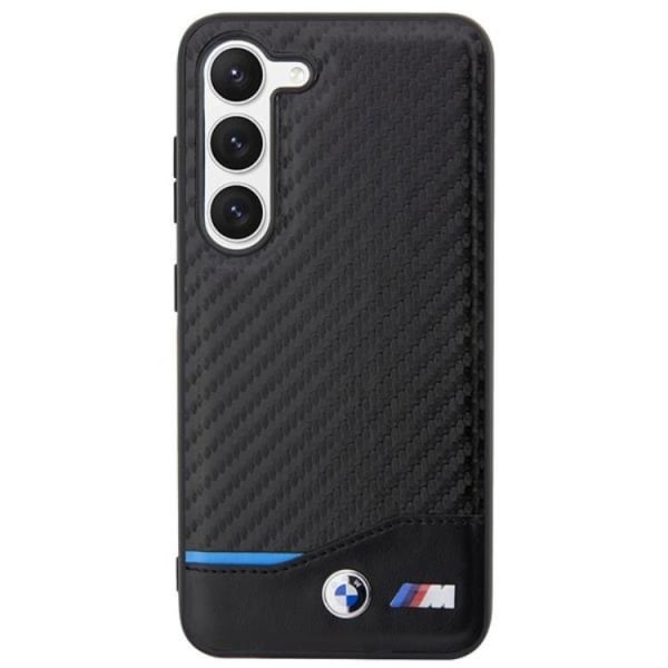 BMW Galaxy S23 Plus Cover nahka hiili - musta