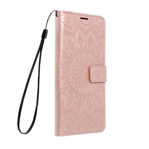 iPhone 16 Plus Pung Etui Mezzo Mandala - Rosa Guld Roséguld
