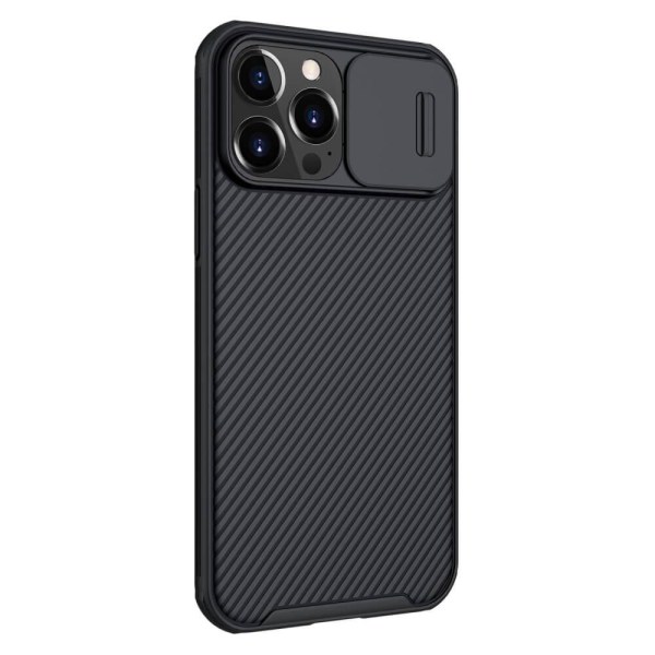 Nillkin CamShield Silikon Skal iPhone 13 Pro Max - Svart Svart