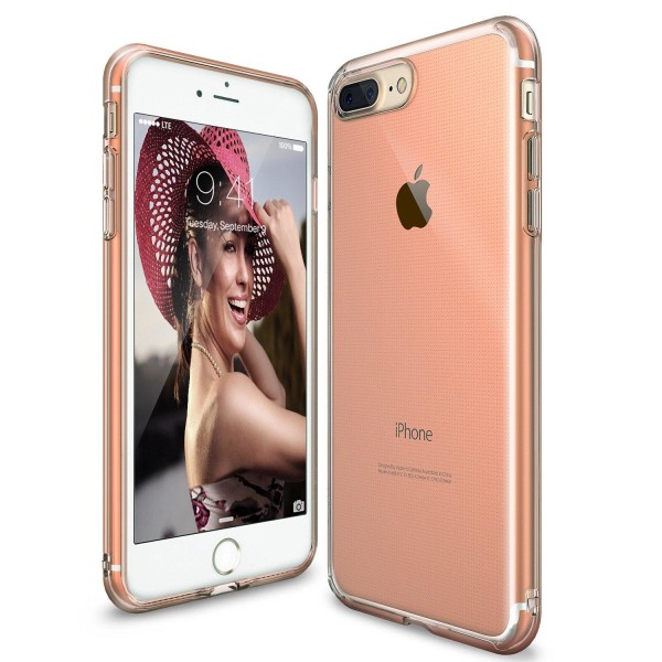 Ringke Weightless ilmansuojana Apple iPhone 7 Plus -puhelimelle - Rose Go