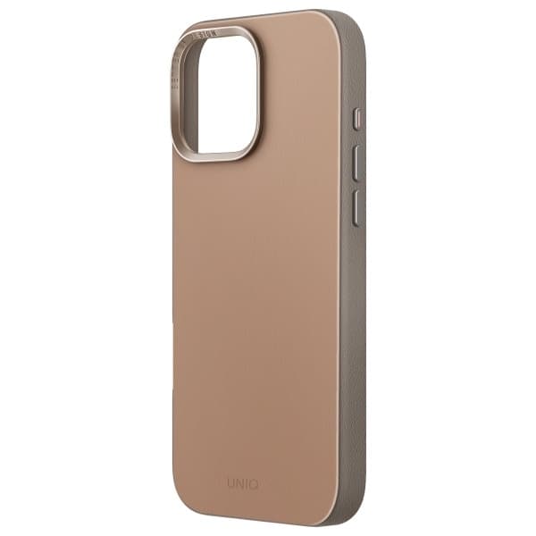 UNIQ Telefontaske til iPhone 16 Pro Max MagSafe Lyden DS - Brun Brun
