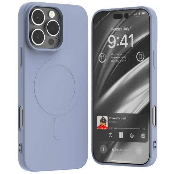 Mercury Mobilskal till iPhone 16 Pro Max MagSafe Semi-Silikon - Lavendel
