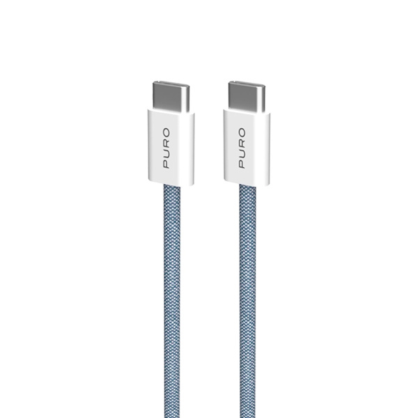 Puro USB-C Till USB-C Kabel 1.5m Fabrik - Blå Blå