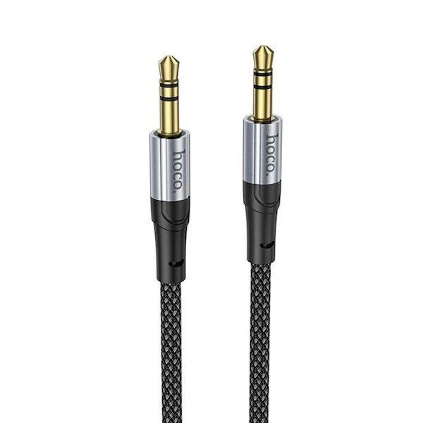 Hoco Aux til Aux 3.5mm Kabel 1m (han) UPA26 - Sort Black