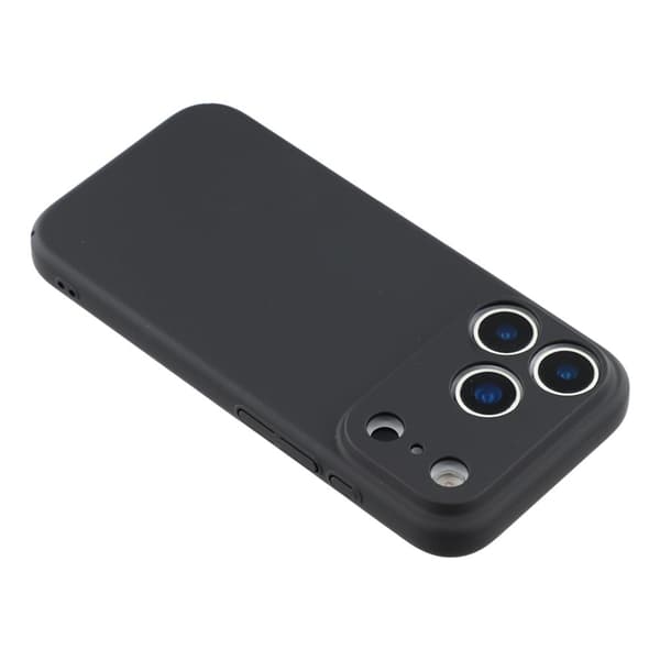 Mobilskal till iPhone 17 Pro Skin-Touch Rubberized - Svart Svart