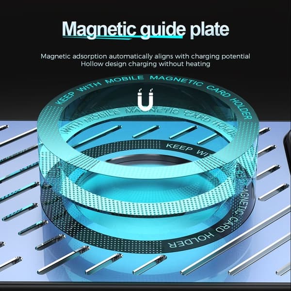 R-JUST RJ57 Mobilskal till iPhone 12 Pro Max Metall TPU MagSafe Silver