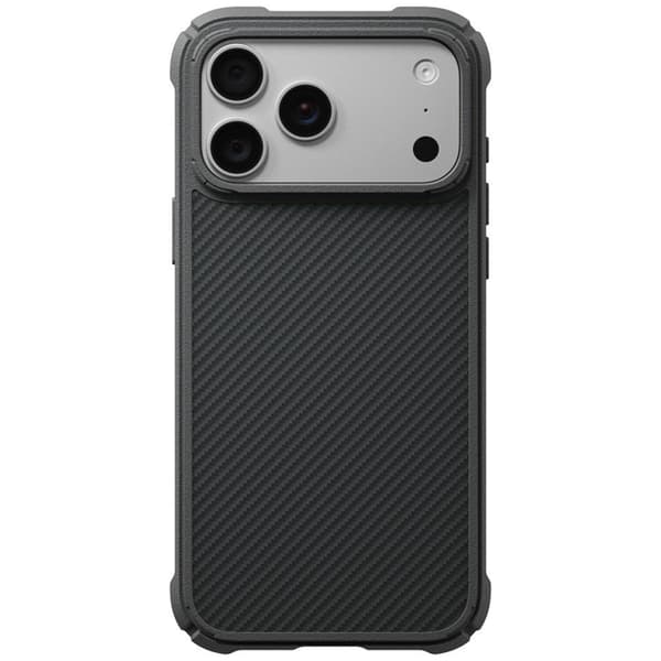 PITAKA Mobilskal För iPhone 18 Pro Max/17 Pro Max Magsafe Cairn - Svart/Grå