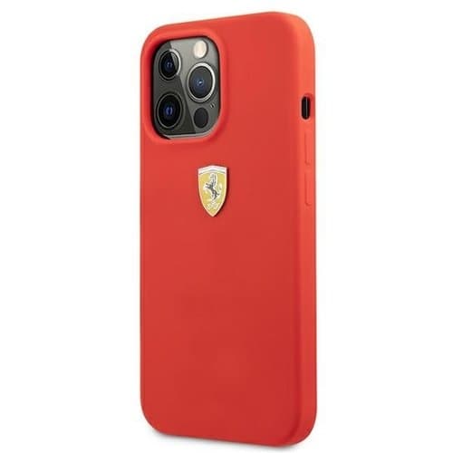 Ferrari Silicone Skal 13 Pro Max - Röd Röd