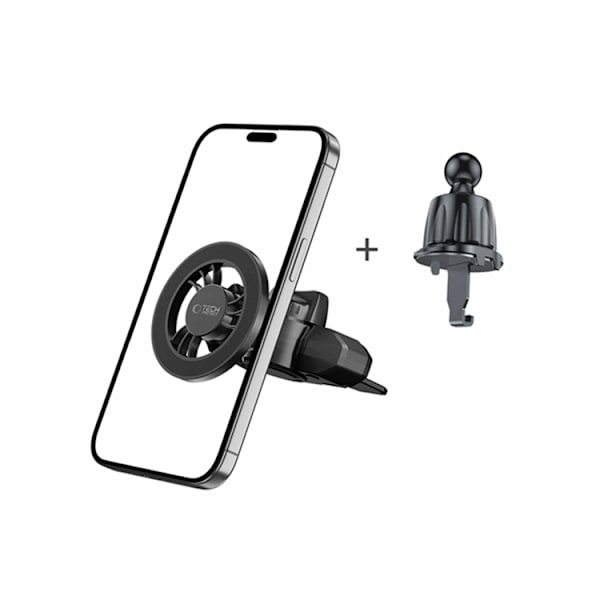 Tech-Protect Magsafe Bilbeslag Til Grill N56 CD - Sort Svart