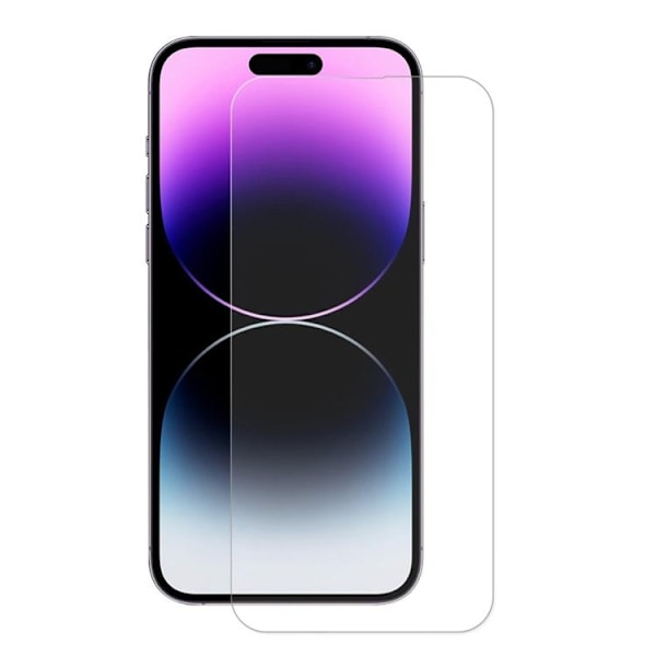 [1-PACK] iPhone 14 Pro Härdat Glas Skärmskydd - Clear Transparent
