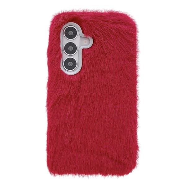 Mobilskal för Samsung Galaxy S26 Plus TPU Fuzzy Fur - Röd