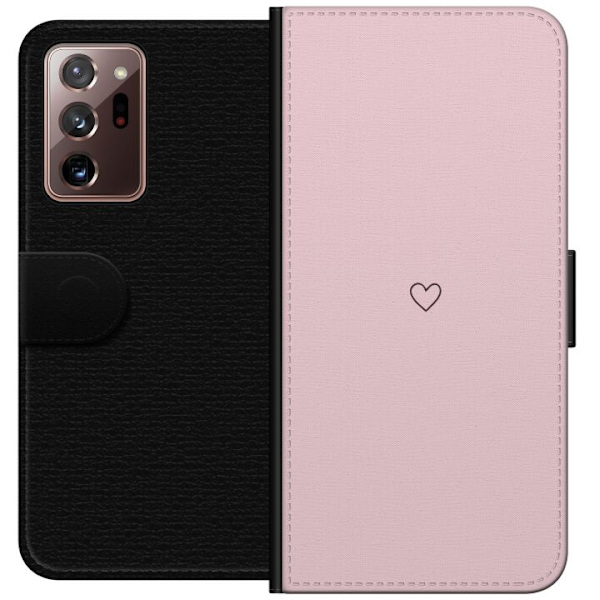 Plånboksfodral till Samsung Galaxy Note20 Ultra med Litet Hjärta