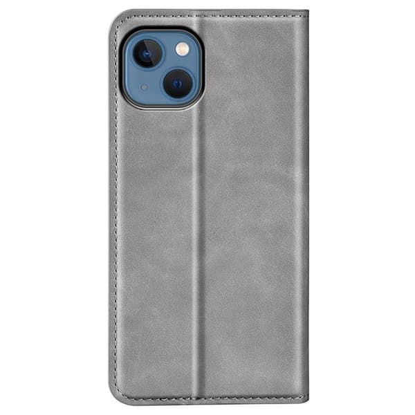 Folio iPhone 14 Plånboksfodral  - Grå Grå