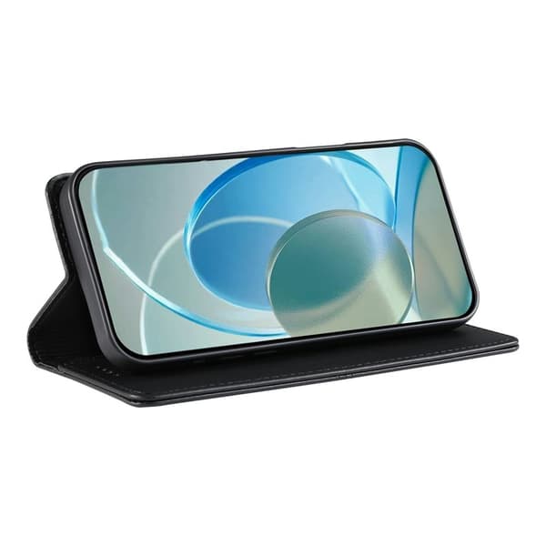 Plånboksfodral för Samsung Galaxy S26 Ultra Ställfunktion Konstläder - Svart