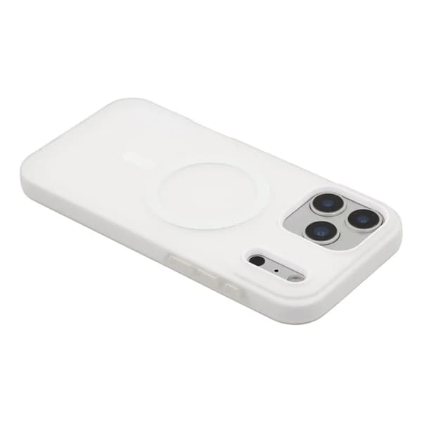 Mobilskal till iPhone 17 Pro Magsafe Frosted - Vit Vit