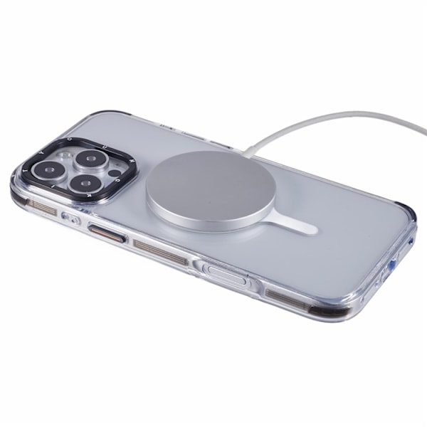 YOUNGKIT Mobilskal till iPhone 16 Pro Max MagSafe Glossy Grå