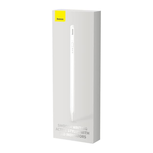 Baseus Active Stylus Penna Smooth För iPad USB-C Kabel - Vit Vit