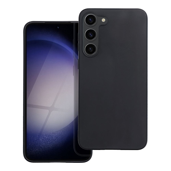 MATT skal för Samsung S23 PLUS svart Svart