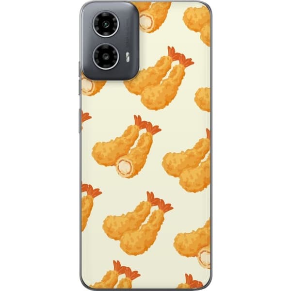 Telefontaske til Motorola Moto G34 med rejer