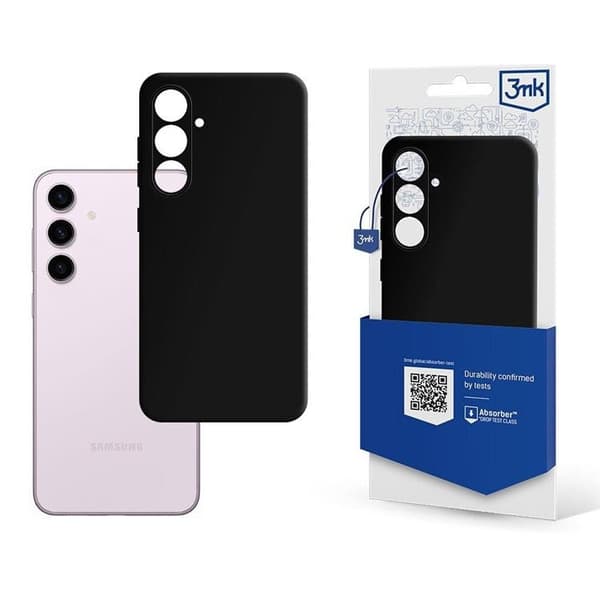 3MK Galaxy S24 Plus -puhelimen kuori - mattamusta Black