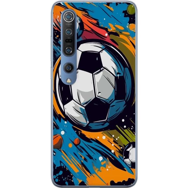 Taske til Xiaomi Mi 10 Pro 5G med fodbolde