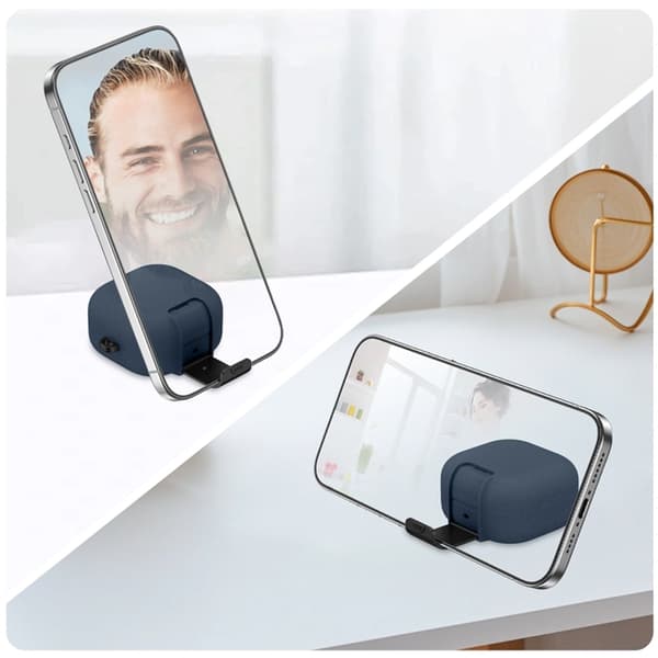 Tech-Protect Skal För Galaxy Buds 4/4 Pro Slim Hook - Fluffy Blå Blå