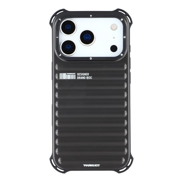 YOUNGKIT Mobilskal till iPhone 17 Pro Max MagSafe Suitcase - Svart Svart