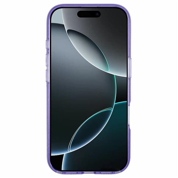 KIGC Mobilskal till iPhone 16 Pro MagSafe Epoxy Kickstand - Lila Lila