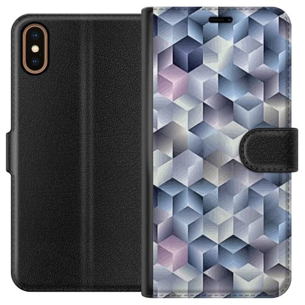 Plånboksfodral till Apple iPhone X med Cyklon