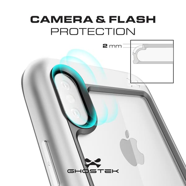 Ghostek Atmoic Slim Cover til Apple iPhone XS / X - Guld Guld