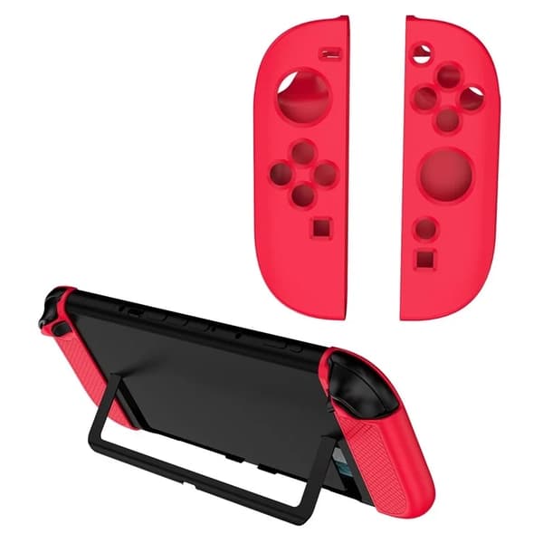 Nintendo Switch 2 Mobilskal för Spelkonsol Joy-Con Handtag - Röd