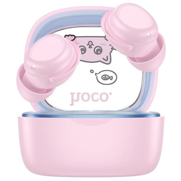 Hoco TWS In-Ear øretelefoner Bluetooth til børn EW111 - Pink Rosa