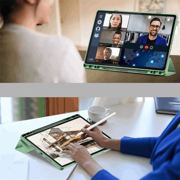 Tech-Protect Lenovo Idea Tab Pro Taske Smart - Grøn Grön