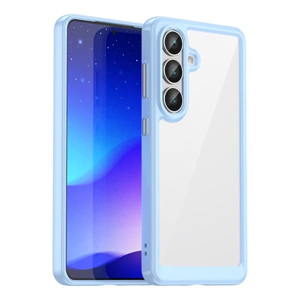 WANLONFENG Mobilskal till Samsung Galaxy S26 TPU XC Serie - Blå