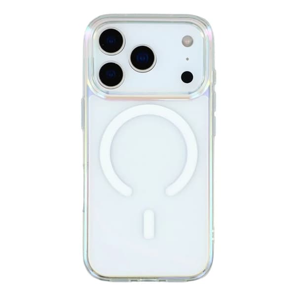 KIGC Mobilskal till iPhone 17 Pro Max Magsafe Dazzling Color - Transparent Transparent