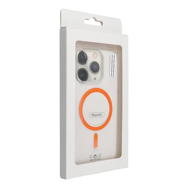 Telefontaske til iPhone 12 Pro Max MagSafe Drop Glue - Orange Orange