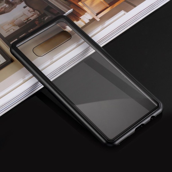 Detachable Metal Bumper till Samsung Galaxy S10 Plus - Svart Svart