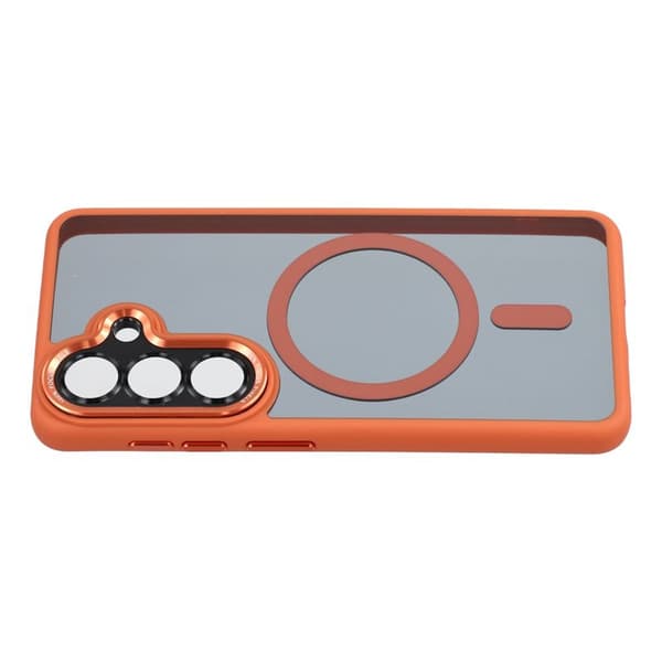 Mobilskal för Samsung Galaxy S26 Magnetiskt TPU + Akryl - Orange