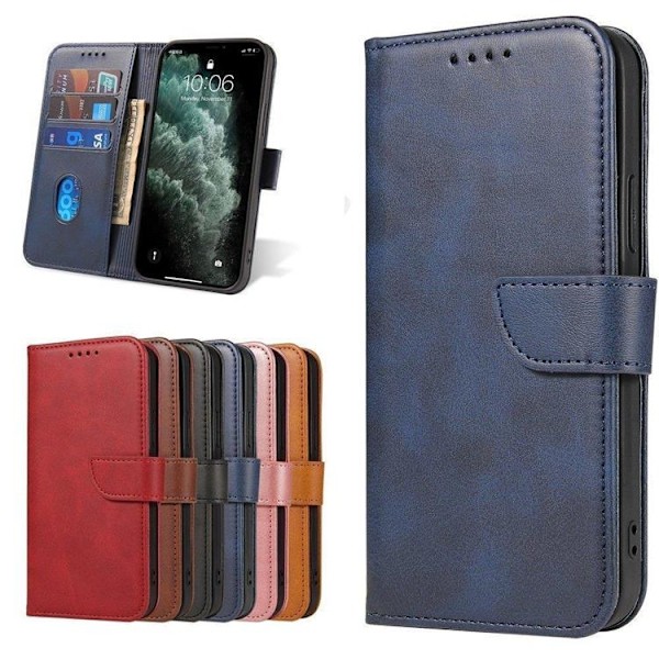 Galaxy A03s Plånboksfodral Magnet Elegant - Blå