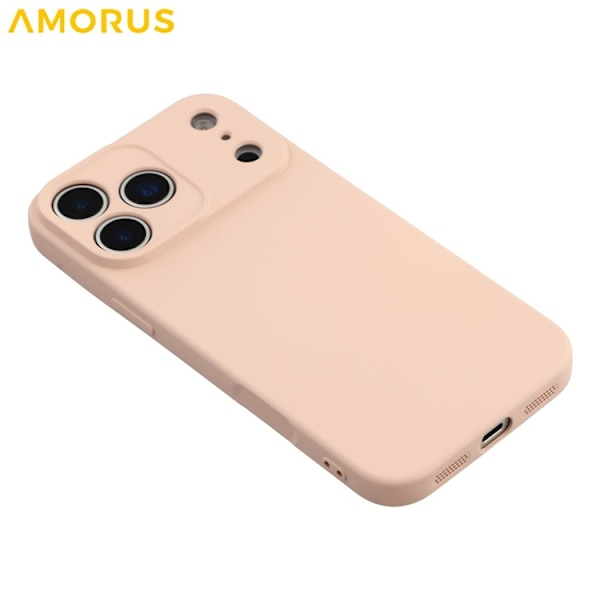 AMORUS Mobilskal till iPhone 17 Pro Max Precise Cutouts - Rosa Rosa