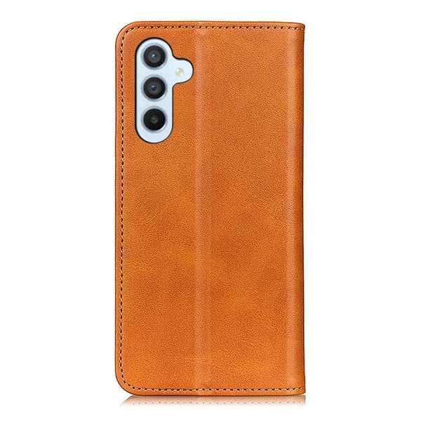 Samsung Galaxy S26/S26 Pro Plånboksfodral Äkta läderFlip - Brun