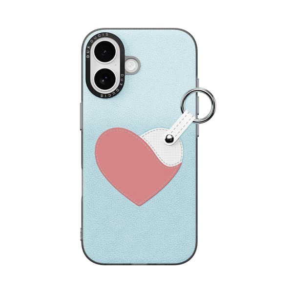 DUX DUCIS Mobilskal till iPhone 17 med Fingerring/Rem Luvy Series Blå