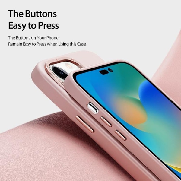 Dux Ducis iPhone 14 Pro Skal MagSafe Grit - Rosa Rosa