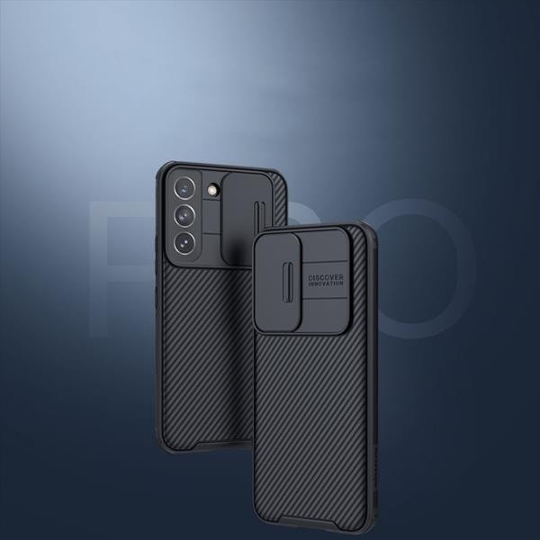 Nillkin Camshield Pro Skal Galaxy S22 Plus - Svart Svart