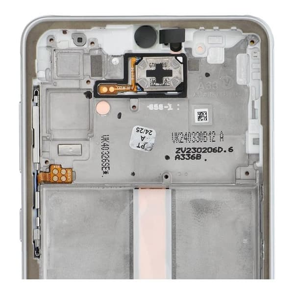 Galaxy A33 5G Skärm med LCD-display Service Pack - Vit Vit